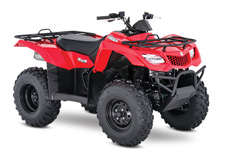 New 2017 SUZUKI KINGQUAD 400ASI FLAME RED Whether you’re working hard or getting away from it all, the 2017 Suzuki KingQuad 400ASi helps you every step of the way. The fully automatic Quadmatic transmission has two and four-wheel drive modes to handle rough trail conditions while completing even the most demanding chores. Along with exceptional engine performance across the powerband, its high-performance iridium spark plug and Pulsed-secondary AIR-injection (PAIR) system helps provide outstanding fuel efficiency, and clean emissions.